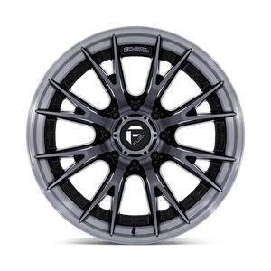 Fuel Offroad FC402 CATALYST Gloss Black Brushed Dark Tint 24x12 -44 8x180mm 124.2mm - Wheelwiz