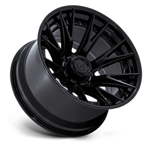 Fuel Offroad FC402 CATALYST Matte Black W/ Gloss Black Lip 22x10 -18 8x180mm 124.2mm - Wheelwiz