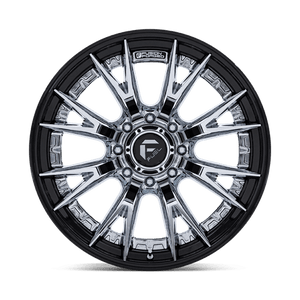 Fuel Offroad FC402 CATALYST Chrome W/ Gloss Black Lip 20x9 +1 8x180mm 124.2mm - Wheelwiz