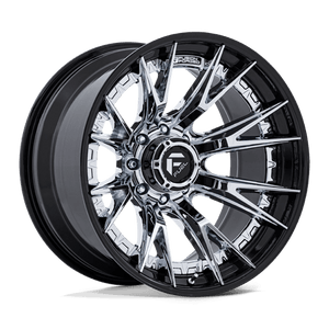 Fuel Offroad FC402 CATALYST Chrome W/ Gloss Black Lip 22x10 -18 8x170mm 125.1mm - Wheelwiz