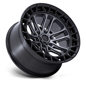Fuel Offroad FC874 CELSIUS Matte Gunmetal W/ M-blk Lip 20x9 +1 6x139.7mm 106.1mm