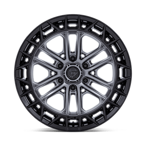 Fuel Offroad FC874 CELSIUS Matte Gunmetal W/ M-blk Lip 20x9 +1 6x135mm 87.1mm - Wheelwiz