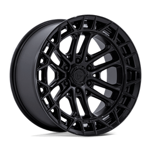 Fuel Offroad FC874 CELSIUS Matte Black W/ G-blk Lip 20x9 +20 6x139.7mm 106.1mm - Wheelwiz