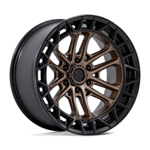 Fuel Offroad FC874 CELSIUS Matte Bronze W/ M-blk Lip 20x9 +1 6x139.7mm 106.1mm - Wheelwiz