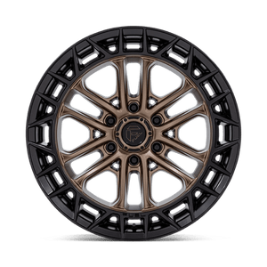 Fuel Offroad FC874 CELSIUS Matte Bronze W/ M-blk Lip 20x10 -18 6x139.7mm 106.1mm - Wheelwiz