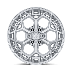 Fuel Offroad FC873 CHARGER Gloss Silver W/ Machined Face 20x10 -18 6x139.7mm 106.1mm