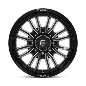 Fuel Offroad D761 CLASH Gloss Black Milled 20x9 +20 8x165.1mm 125.1mm - Wheelwiz