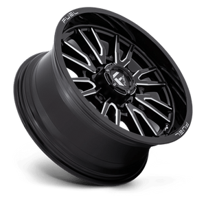 Fuel Offroad D761 CLASH Gloss Black Milled 20x9 +1 8x165.1mm 125.1mm - Wheelwiz
