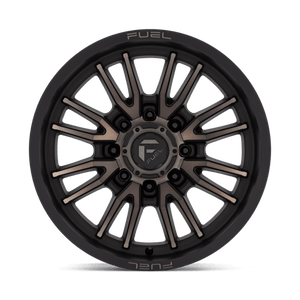Fuel Offroad D762 CLASH Matte Black Double Dark Tint 20x9 +20 8x165.1mm 125.1mm - Wheelwiz