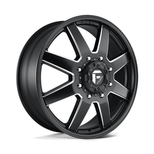 Fuel Offroad D538 MAVERICK Matte Black Milled 24x8.25 +105 8x200mm 142mm - Wheelwiz
