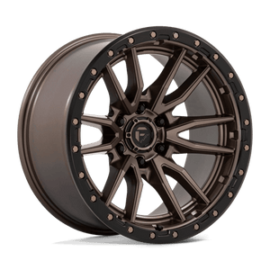 Fuel Offroad D681 REBEL Matte Bronze Black Bead Ring 20x10 -18 6x135mm 87.1mm - Wheelwiz