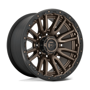 Fuel Offroad D681 REBEL Matte Bronze Black Bead Ring 20x10 -18 8x165.1mm 125.1mm