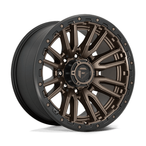 Fuel Offroad D681 REBEL Matte Bronze Black Bead Ring 20x10 -18 8x180mm 124.2mm - Wheelwiz