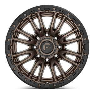 Fuel Offroad D681 REBEL Matte Bronze Black Bead Ring 20x10 -18 8x170mm 125.1mm