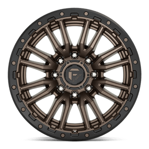 Fuel Offroad D681 REBEL Matte Bronze Black Bead Ring 20x10 -18 8x165.1mm 125.1mm - Wheelwiz