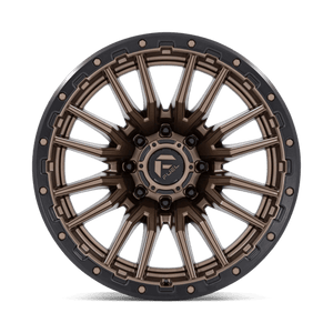 Fuel Offroad D681 REBEL Matte Bronze Black Bead Ring 22x12 -44 8x165.1mm 125.1mm - Wheelwiz