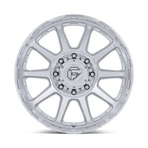 Fuel Offroad D912 CIRCUIT DUALLY Gloss Silver W/ Machined Face 22x8.25 +105 8x200mm 142mm - Wheelwiz