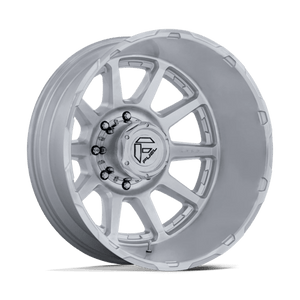 Fuel Offroad D912 CIRCUIT DUALLY Gloss Silver W/ Machined Face 22x8.25 -202 8x200mm 142mm - Wheelwiz