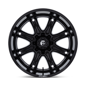Fuel Offroad DARKSTAR Gloss Black Milled 24x12 -44 5x127|5x139.7mm 87.1mm