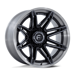 Fuel Offroad FC401 BRAWL Gloss Black Brushed Dark Tint 20x10 -18 6x135mm 87.1mm - Wheelwiz
