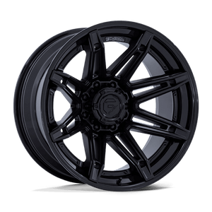 Fuel Offroad FC401 BRAWL Matte Black W/ Gloss Black Lip 20x10 -18 6x139.7mm 106.1mm - Wheelwiz