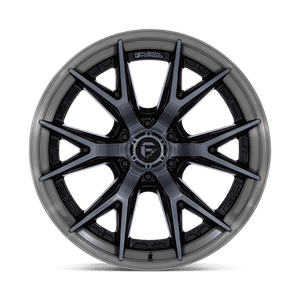 Fuel Offroad FC402 CATALYST Gloss Black Brushed Dark Tint 20x10 -18 6x139.7mm 106.1mm