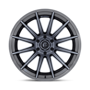 Fuel Offroad FC403 BURN Gloss Black Brushed Dark Tint 20x10 -18 6x139.7mm 106.1mm