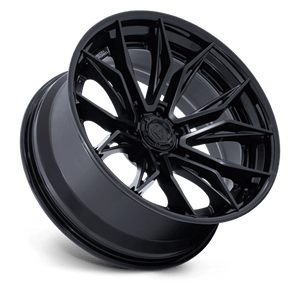 Fuel Offroad FC404 MUTINY Matte Black W/ Gloss Black Lip 22x9.5 +20 6x139.7mm 106.1mm - Wheelwiz