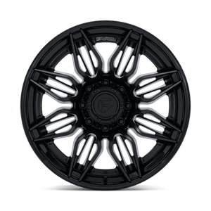 Fuel Offroad FC404 MUTINY Matte Black W/ Gloss Black Lip 22x10 -18 8x165.1mm 125.1mm - Wheelwiz
