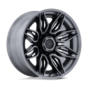 Fuel Offroad FC404 MUTINY Gloss Black Brushed Dark Tint 22x10 0 8x165.1mm 125.1mm - Wheelwiz