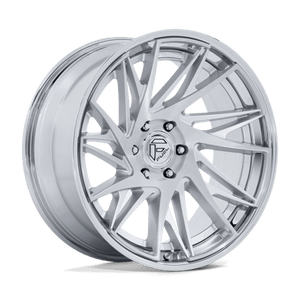 Fuel Offroad FC405 DYNAMO Gloss Silver Brushed W/ Chr-lp 24x10 0 5x127mm 71.5mm - Wheelwiz