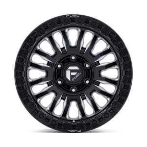 Fuel Offroad FC857 RINCON Gloss Black Milled 17x9 -12 6x135mm 87.1mm - Wheelwiz