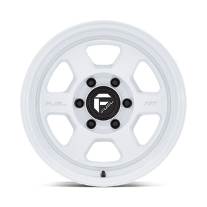 Fuel Offroad FC860 HYPE Gloss White 17x8.5 +10 5x127mm 71.5mm - Wheelwiz