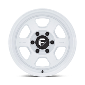 Fuel Offroad FC860 HYPE Gloss White 17x8.5 -10 6x139.7mm 106.1mm - Wheelwiz