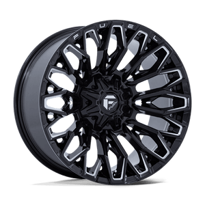 Fuel Offroad FC865 STRIKE Gloss Black Milled 22x10 -18 6x135|6x139.7mm 106.1mm