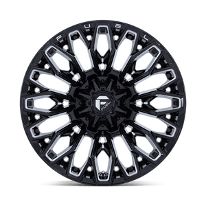 Fuel Offroad FC865 STRIKE Gloss Black Milled 22x10 -18 5x139.7|5x150mm 110.1mm