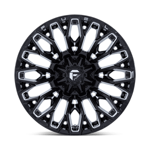 Fuel Offroad FC865 STRIKE Gloss Black Milled 20x10 -18 5x114.3|5x127mm 78.1mm - Wheelwiz
