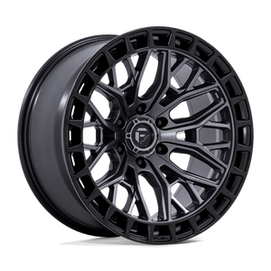 Fuel Offroad FC869 SIGMA Matte Gunmetal W/ M-blk Lip 17x9 -12 6x139.7mm 106.1mm