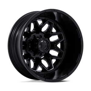 Fuel Offroad D871 FLUX DUALLY Blackout 22x8.25 -246 8x165.1mm 117mm - Wheelwiz