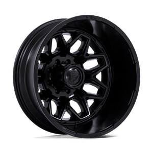 Fuel Offroad D871 FLUX DUALLY Blackout 22x8.25 -246 8x210mm 154.3mm - Wheelwiz
