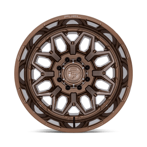 Fuel Offroad D876 FLUX DUALLY Platinum Bronze 20x8.25 -201 8x170mm 125.1mm - Wheelwiz