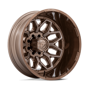 Fuel Offroad D876 FLUX DUALLY Platinum Bronze 20x8.25 +104 8x165.1mm 121.5mm