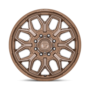 Fuel Offroad D876 FLUX DUALLY Platinum Bronze 22x8.25 +104 8x170mm 125.1mm - Wheelwiz