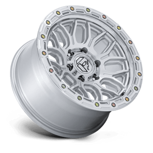 Fuel Offroad FC881 SURGE Gloss Silver W/ Machined Face 20x10 -18 8x180mm 124.2mm