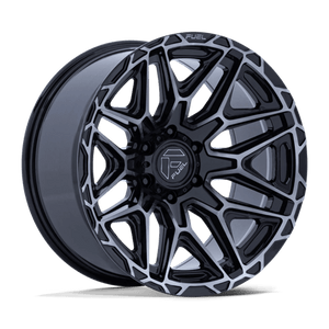 Fuel Offroad FC885 INJECTOR Gloss Black Machined-fc W/ Ddt 20x9 +1 8x180mm 124.2mm - Wheelwiz