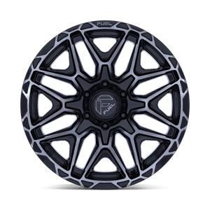 Fuel Offroad FC885 INJECTOR Gloss Black Machined-fc W/ Ddt 20x9 +1 5x127mm 71.5mm - Wheelwiz