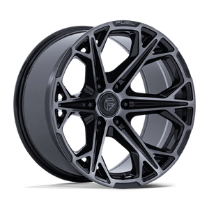 Fuel Offroad FC886 HAMMERHEAD Gloss Black Dark Tinted Clear 22x10 -18 6x135mm 87.1mm