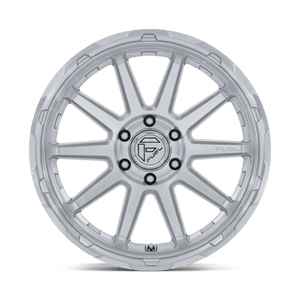 Fuel Offroad FC887 CIRCUIT Gloss Silver W/ Machined Face 17x9 -12 6x139.7mm 106.1mm - Wheelwiz