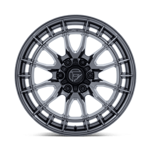 Fuel Offroad FC888 REVOLT Gloss Gunmetal 17x9 +1 6x139.7mm 106.1mm - Wheelwiz