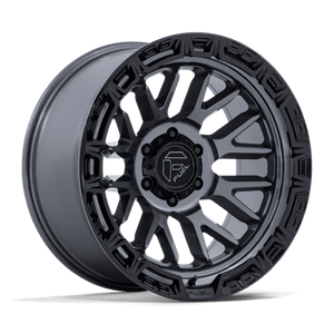 Fuel Offroad FC890 RAIL Gloss Gunmetal W/ G-blk Lip 20x9 +1 5x127mm 71.5mm